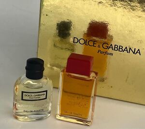 〔N〕DOLCE &GABBANA ドルチェアンド　ガッパーナ　 ミニ香水セット　 オードトワレ パルファム フレグランス