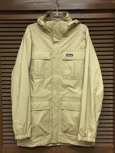 ２０００年製 patagonia ECO RAIN SHELL JACKET ベージュ M USED エコレインシェル