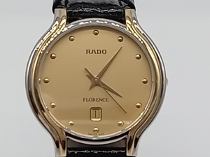 RADO FLORENCE 129.3644.4 レディース クォーツ 文字盤ゴールド 店舗受取可