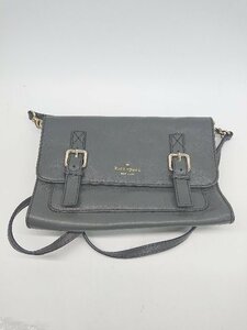 ◇ KATE SPADE NEW YORK ケイトスペード ニューヨーク レザー ショルダーバッグ ブラック レディース P