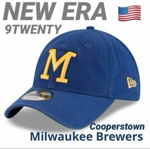 NEW ERA 9TWENTY 1970 Cooperstown Milwaukee Brewers ニューエラ キャップ 920 クーパーズタウン ミルウォーキー・ブリュワーズ