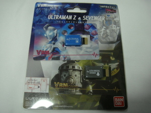 VBM CARD SET ウルトラマンvol.03^,,.“BANDAI・バンダイ”ウルトラマンゼット＆セブンカー_.,,^「未使用品」