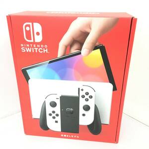 ■未使用/スイッチ本体【Nintendo Switch 本体 有機ELモデル　ホワイト】販売店舗印有//送料無料（P201）