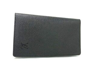 1円 ■新品同様■ LOUIS VUITTON ルイヴィトン R20425 タイガ アジェンダ ポッシュ 手帳カバー スケジュール帳 ブラック系 BI8609