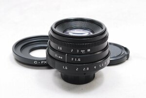 ★新品未使用品★Fujian CCTV 35mm F1.6 BK 富士フイルム フジフィルム FUJIFILM FXマウント ミラーレス Cマウント 大口径レンズ