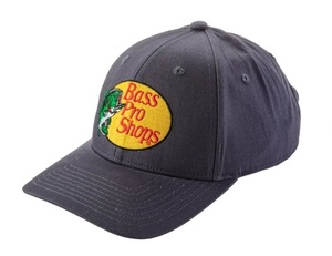 新品! バスプロ ショップス ロゴ ツイルキャップ ネイビー 紺 フリーサイズ BassProShops twillcap ブッシング 釣り アウトドア キャンプ