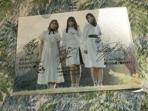 407クリアファイル　TrySail アルバム 「TryAgain」　CD特典　TrySail（麻倉もも・雨宮天・夏川椎菜