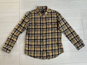 ★GAP ギャップ チェック 長袖シャツ ウエスタンシャツ Lサイズ メンズ★