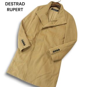 DESTRAD RUPERT ルパート 秋冬 メルトン ウール★ スタンドカラー コート Sz.M　メンズ　A4T13326_C#N