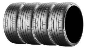 法人限定◆4本セット販売 コンチネンタル 285/30R22 101Y XL SportContact 6 ContiSilent AO アウディ承認 スポーツコンタクト SC6　