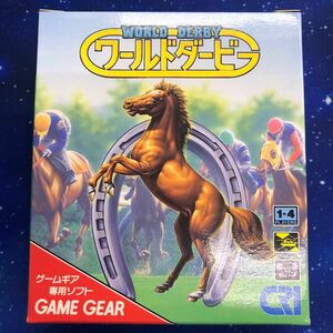 ゲームギア ワールドダービー　新品　未開封　GAME GEAR ソフト