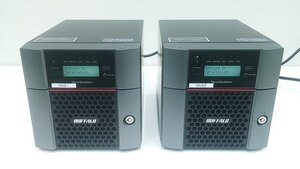 (1円スタート！) BUFFALO バッファロー TeraStation TS5210DN 法人向けNAS 2台セット ※カギ欠品～現状渡し B7567