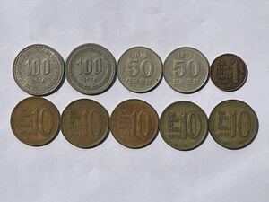 31、特年　韓国　10枚　外国コイン　古銭　貨幣