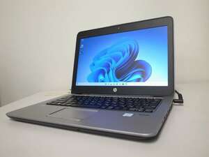 ☆バッテリー新品☆7th☆Win11☆ HP EliteBook 820 G4 Corei5 SSD256G (2022-0906-1100)