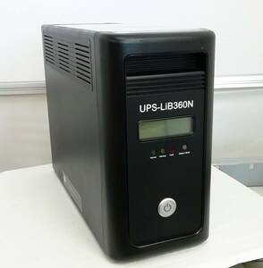 ナカヨ電子 無停電電源装置 UPS-LiB360N 中古現状バッテリー リチウムイオンバッテリー UPS 即日発送 一週間返品保証【H24032606】