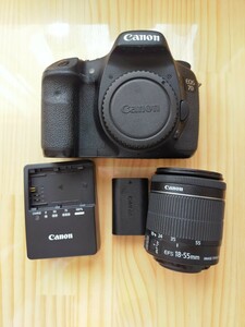 ★実用美品★ Canon キャノン EOS 7D 18-55mm F3.5-5.6 IS STM レンズセット