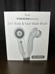 【新品未使用】 TOUCHBeauty 2in1 Body ＆ Face Wash Brush 洗顔