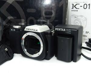 ★実用美品★ PENTAX ペンタックス K-01 Marc Newson ボディ 元箱付 #P191