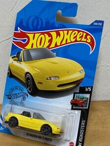 HW☆マツダ MX-5 ミアータ ユーノスロードスター MAZDA MIATA ホットウィール hotweels 旧車 グラチャン 街道レーサー