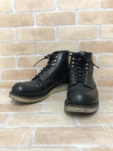 RED WING レッドウィング 6-inch Classic Round 8165 ブラック US7.5 111398092■