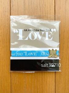 嵐★LOVE コンサートグッズ★会場限定 リボンブレス 青★新品未開封