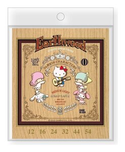 即決◆新品◆送料無料ERNIE BALL EARTHWOOD 8020 ML SANRIO×1 [12-54]EarthwoodMediumLight80/20Bronzeサンリオコラボアコギ弦/メール便