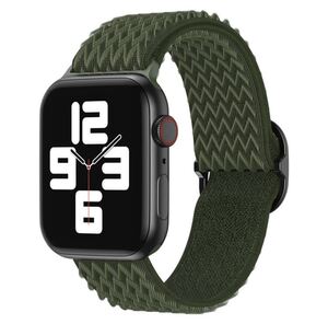 Apple Watch バンド　Apple Watch 9/8/SE/7/6/5/4に対応 ナイロン製弾性バンド スポーツバンド アップルウオッチ交換ベルト42/44/45 /49mm