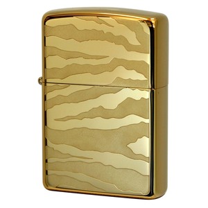 Zippo ジッポライター ゼブラ アニマル柄 ゴールド チタンコーティング Titanium Coating Series Ti-G-Z（C） メール便可