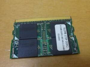 ノート用メモリ 512MB 172P DDR2 DDR2-400 Micro-DIMM YD-8065 PC パソコン