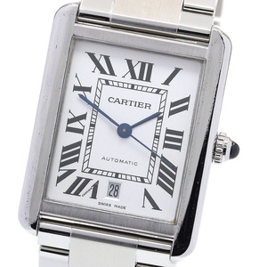 カルティエ CARTIER W5200028 タンクソロ XL デイト 自動巻き メンズ _845759