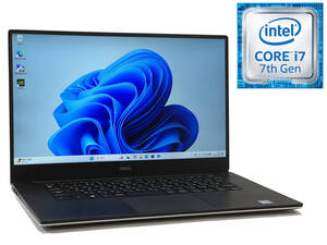 □【Core i7/第7世代/M.2 SSD/GTX1050/Win11】 DELL XPS 15 9560 Core i7-7700HQ RAM 8GB M.2 256GB ノートPC ジャンク扱 □ W01-0107