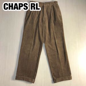 CHAPS RALPH LAUREN チャップスラルフローレン コーデュロイパンツ XL ベージュ