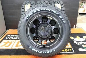 ◆新品LTホワイトレターR/T 215/65R16インチ付6.5J+38 6H/139.7 SGBVP!!ガルシア パーム8 200系ハイエース レジアスエース