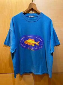 古着 VAN Tシャツ VOYAGE TO THE BOTTOM OF THE SEA レトロ アイビー VAN JAC ビンテージ ヴァンヂャケット メンズ L