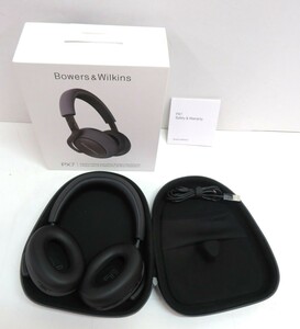 100B873★【中古品】Bowers & Wilkins Px7 ワイヤレスヘッドホン アダプティブ・ノイズ・キャンセリング機能搭載