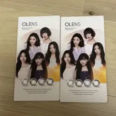 Newjeans OLENS リーフレット2点セット