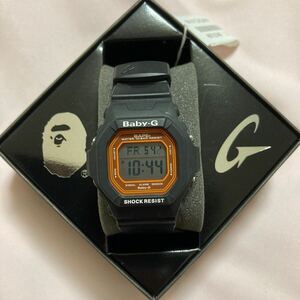 レア！！シリアルナンバー有り★超美品★ アベイシングエイプ　ガレッジ　カシオコラボ　Baby-G 腕時計 CASIO G-SHOCK