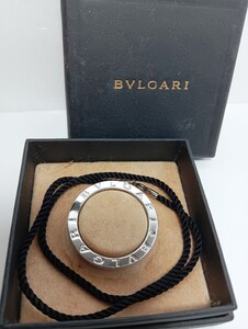 1円【極美品/箱付】BVLGARI ブルガリ ネックレス　トップ SV925　キーリング　チョーカー