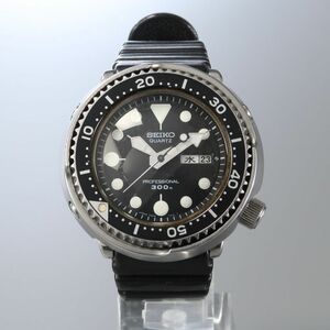 ◎SEIKO PROFESSIONAL DIVER 300m 7549-7010 セイコー プロフェッショナル ダイバーズウォッチ 腕時計 ツナ缶 稼働品 クオーツ デイト