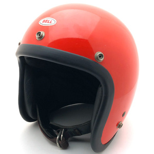 送料無料 SNELL1962 BELL 500-TX ORANGE 58cm/ベル500txオレンジビンテージヘルメットtoptexハーレーチョッパーバイクmchalマックホール60s