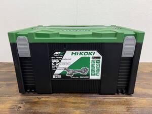 未使用 HiKOKI ハイコーキ 100㎜ 36V コードレスディスクグラインダー G3610DC 2XPBZ BSL 36A18X 電池2個付 ストロングブラック