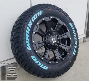 LEXXEL【DeathRock】CX5 エクリプスクロス アウトランダー 16インチ MONSTA MUDWARRIOR モンスタ マッド 215/70R16 ホワイトレター