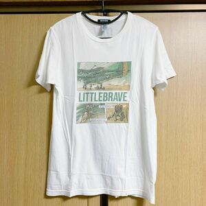 ◆美品 新品同様品◆ 「BUMP OF CHICKEN TOUR WILLPOLIS 2014」半袖Tシャツ LITTLE BRAVE◆ホワイト 白 S グッズ ツアー バンプ BOC バンド