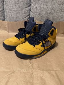 NIKE AIR JORDAN 5 MICHIGANナイキ エアジョーダン5 ミシガン