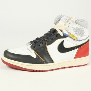 NIKE ナイキ ×UNION ユニオン AIR JORDAN 1 RETRO HI NRG / UN BV1300-106 スニーカー 赤 Size 【27.5cm】 【新古品・未使用品】 20752500