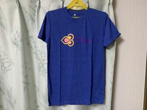 新品未使用 タイ バンコク購入 お土産 タイ航空 デザイン ブルー 青色 半袖 Tシャツ 