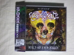 DVD付限定盤 『Aerosmith/Devil’s Got A New Disguise(2006)』(2006年発売,SICP-1165/6,国内盤帯付,歌詞対訳付,ベスト・アルバム)