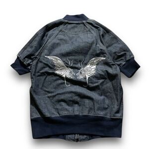 Beauty:Beast 00s Butterfly Denim Jacket Archive japanese label アーカイブ ビューティビースト デニムジャケット 蝶 半袖