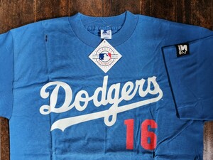 新品 ★ ビンテージ T シャツ スターター LA ドジャース 野茂 英雄 starter Dodgers HIDEO NOMO # 16 大谷翔平 イチロー MLB スウェット