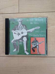 blind willie mctell 1927-1933 the early years ブラインド ウィリー マクテル CD